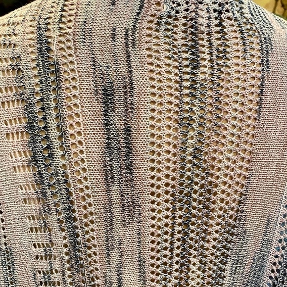 Knox Rose asymmetric waterfall open front cardigan - Picture 12 of 14